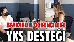 BAYRAKLILI ÖĞRENCİLERE YKS DESTEĞİ