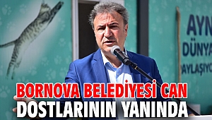 Bornova Belediyesi can dostlarının yanında