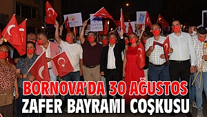 Bornova’da 30 Ağustos Zafer Bayramı coşkusu