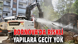 Bornova'da riskli yapılara geçit yok