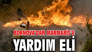 Bornova’dan Marmaris’e yardım eli