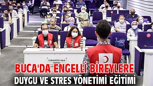 Buca'da engelli bireylere duygu ve stres yönetimi eğitimi