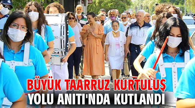 Büyük Taarruz Kurtuluş Yolu Anıtı'nda kutlandı