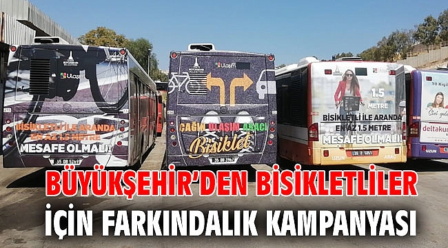 Büyükşehir’den bisikletliler için farkındalık kampanyası