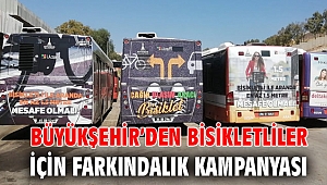 Büyükşehir’den bisikletliler için farkındalık kampanyası