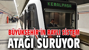 Büyükşehir’in raylı sistem atağı sürüyor