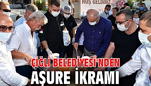 Çiğli Belediyesi'nden Aşure İkramı