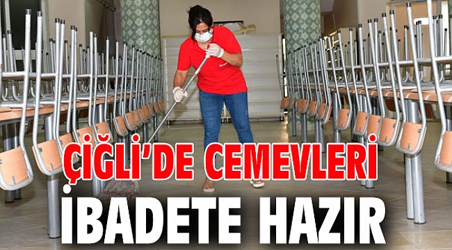 Çiğli’de Cemevleri İbadete Hazır