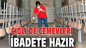 Çiğli’de Cemevleri İbadete Hazır