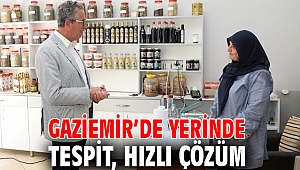 Gaziemir’de yerinde tespit, hızlı çözüm