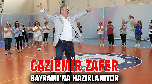 Gaziemir Zafer Bayramı’na hazırlanıyor