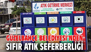 Güzelbahçe Belediyesi’nden Sıfır Atık Seferberliği
