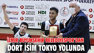 İzmir Büyükşehir Belediyespor’dan dört isim Tokyo yolunda