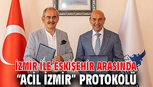 İzmir ile Eskişehir arasında 