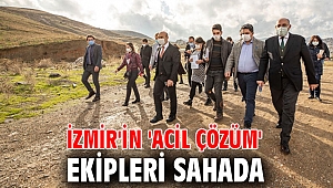 İzmir'in 'Acil Çözüm' ekipleri sahada