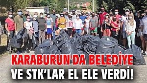 Karaburun'da belediye ve STK’lar el ele verdi!