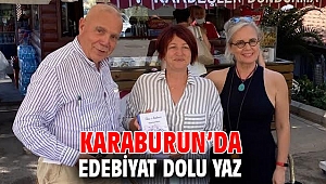 Karaburun’da edebiyat dolu yaz