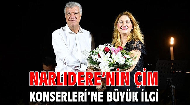 Narlıdere’nin Çim Konserleri’ne büyük ilgi