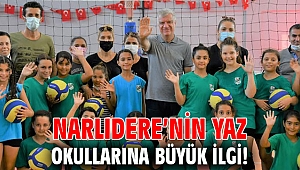 Narlıdere’nin yaz okullarına büyük ilgi!
