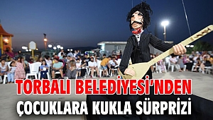 Torbalı Belediyesi’nden çocuklara kukla sürprizi