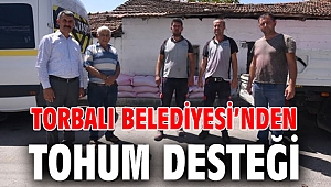 Torbalı Belediyesi’nden tohum desteği