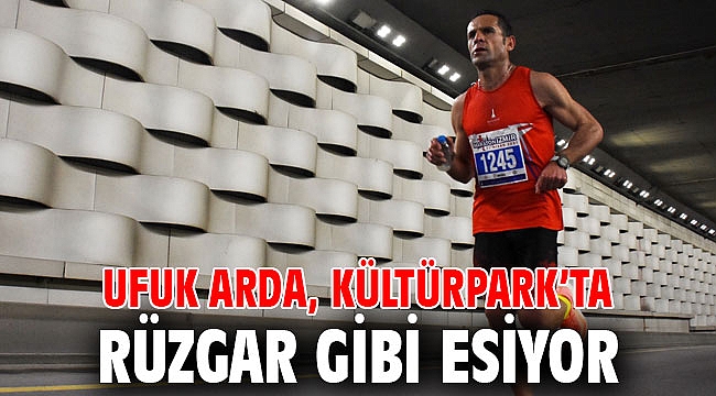 Ufuk Arda, Kültürpark’ta rüzgar gibi esiyor