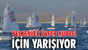 YELKENLER ZAFER KUPASI İÇİN YARIŞIYOR