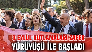 9 Eylül kutlamaları Zafer Yürüyüşü ile başladı