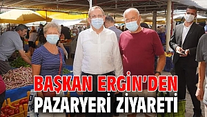 BAŞKAN ERGİN’DEN PAZARYERİ ZİYARETİ