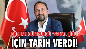 Başkan Gümrükçü “Sanal Çiğli” için Tarih Verdi!
