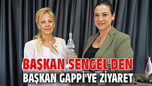 Başkan Sengel'den Başkan Gappi'ye ziyaret