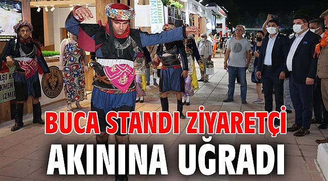 Buca standı ziyaretçi akınına uğradı