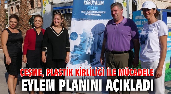 Çeşme, Plastik Kirliliği ile Mücadele Eylem Planını açıkladı