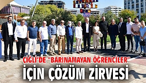 Çiğli’de “Barınamayan Öğrenciler” için Çözüm Zirvesi