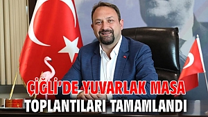 Çiğli’de Yuvarlak Masa Toplantıları Tamamlandı