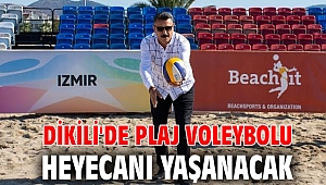 Dikili'de Plaj Voleybolu Heyecanı Yaşanacak