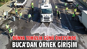 Dünya Temizlik Günü öncesinde Buca’dan örnek girişim