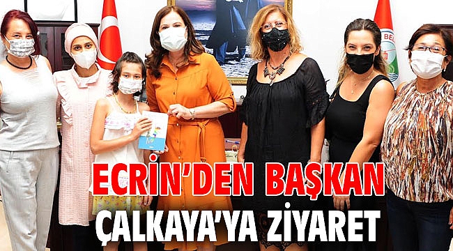 Ecrin’den Başkan Çalkaya’ya ziyaret