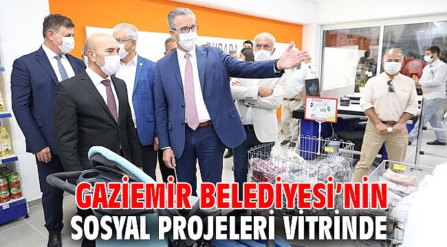 Gaziemir Belediyesi’nin sosyal projeleri vitrinde