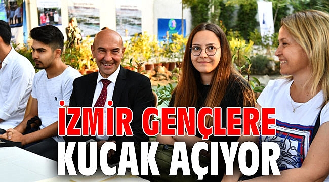 İzmir gençlere kucak açıyor