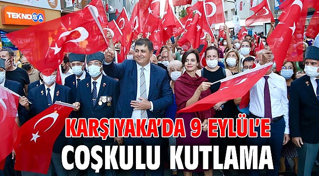 Karşıyaka’da 9 Eylül’e coşkulu kutlama