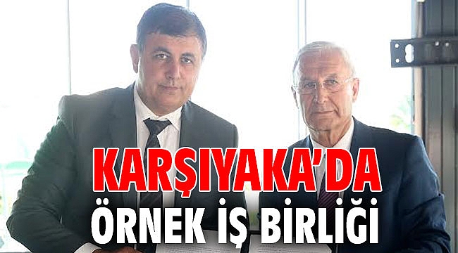 Karşıyaka’da örnek iş birliği