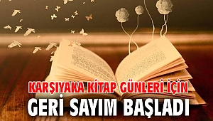 Karşıyaka Kitap Günleri için Geri Sayım Başladı