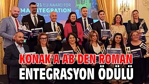 Konak’a AB’den Roman Entegrasyon Ödülü