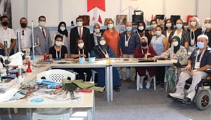 Kursiyerlerin ürettiği ürünler, SHOEXPO'da yerini aldı!