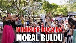Minikler Buca’da moral buldu