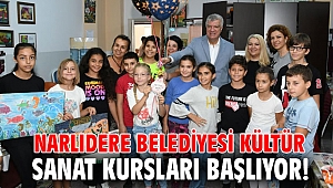 Narlıdere Belediyesi Kültür Sanat kursları başlıyor!