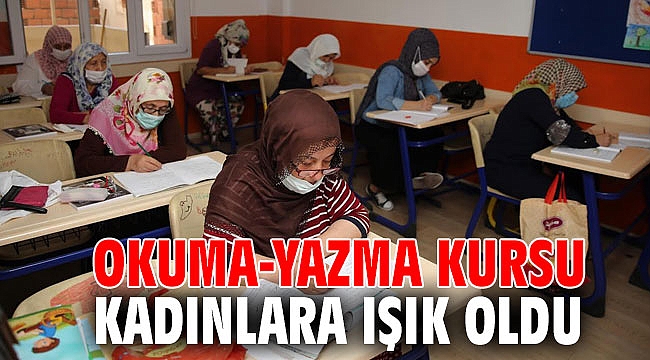 Okuma-yazma kursu kadınlara ışık oldu