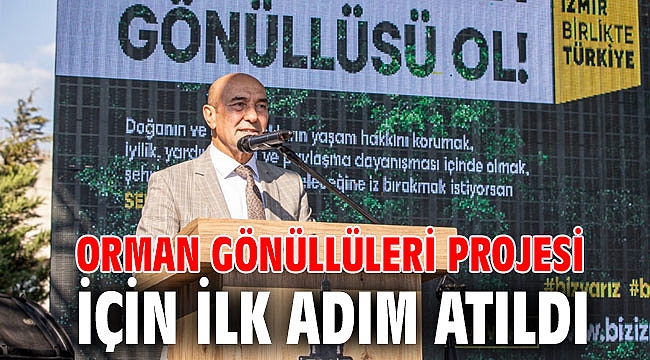 Orman Gönüllüleri projesi için ilk adım atıldı