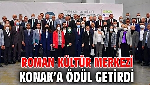 Roman Kültür Merkezi Konak’a ödül getirdi